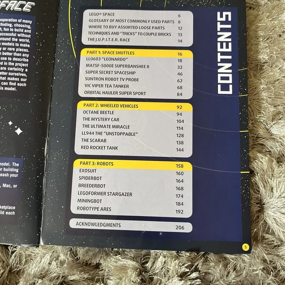 LEGO How to Build Space Explorers w/ LEGO Bricks Manual Booklet 2019 English